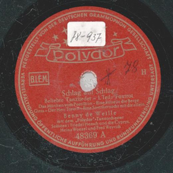 Benny de Weille - Schlag auf Schlag Teil I und II