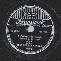 Russ Morgan Manner - Lights Out / Ragging The Scale