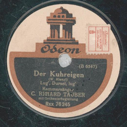 C. Richard Tauber - Der Kuhreigen 