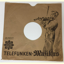 Original Telefunken Cover fr 25er Schellackplatten A36 B