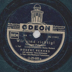 Robert Renard - Wir sind richtig ! 1. Teil/ 2. Teil