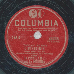 Harry James - Ciribiribin / Pretty Little Petticoat