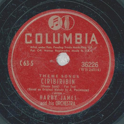 Harry James - Ciribiribin / Pretty Little Petticoat