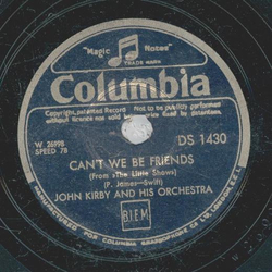 John Kirby - Milumbu / Cant We Be Friends