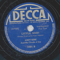 Andy Kirk - When I Saw You / Little Miss