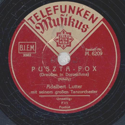 Adalbert Lutter - Puszta-Fox / Fifi