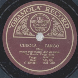 Banda per Tango: Rio Grande - Creola / Nottte Sivigliana