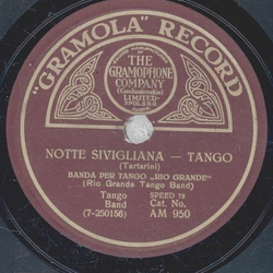 Banda per Tango: Rio Grande - Creola / Nottte Sivigliana