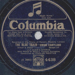 Lilly Elsie - The Blue Train / Swiss Fairyland