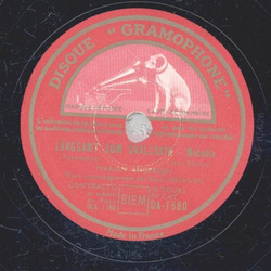 Marian Anderson - Aus Banger Brustr, OP. 50, N 4 / Längsamt Som Gvällskyn
