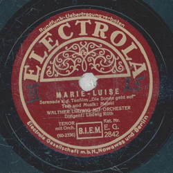 Walter Ludwig - Marie-Luise / Bella Venezia