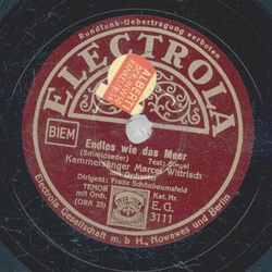 Marcel Wittrisch - Endlos wie das Meer / Die Frau der Frauen