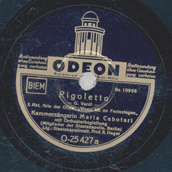 Maria Cebotari - Rigoletto