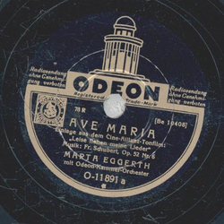 Marta Eggerth - Ave Maria / Leise flehen meine Lieder