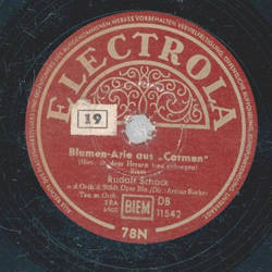 Rudolf Schock - Blumen-Arie aus Carmen / Abschied von der...