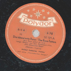 Helmut Zacharias - Die ttowierte Rose / Spanische Geigen