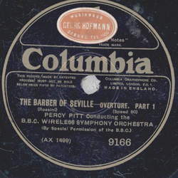 The B.B.C. Wireless Symphony Orchestra - The Barber of...