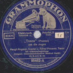 M. Angerer und A. Piccaver - Tosca