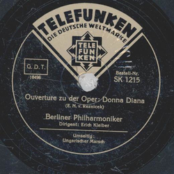 Berliner Philharmoniker - Ouverture zu der Oper: Donna...