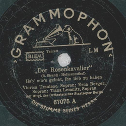 Viorica Ursuleac, Erna Berger, Tiana Lemnitz - Der...