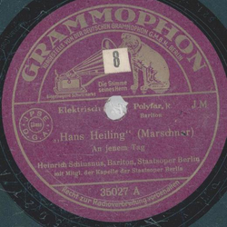 Heinrich Schlusnus - Hans Heiling / Margarete