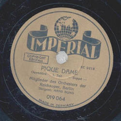 Mitglieder des Ochesters der Reichsoper - Pique Dame 1. Teil / 2. Teil