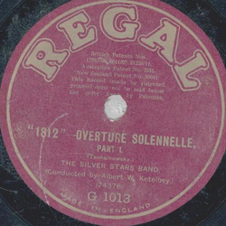 The Silver Stars Band - 1812 Overture Solennnelle Part 1 / Part 2