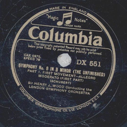 Sir Henry J. Wood , London Symphony Orchestra - Symphony...