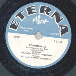 Philharmonisches Orchester: Dr. Hans Schmidt-Isserstedt -...