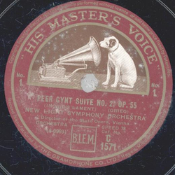 New Light Symphony Orchestra - Peer Gyntt Suite No.2,...