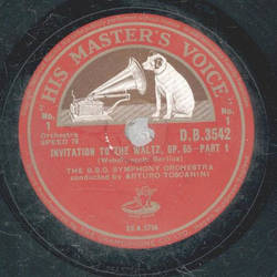The BBC Symphony Orchestra: Arturo Toscanini - Invitation...