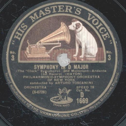 Philharmonic-Symphony Orchestra - Symphony in D-major...