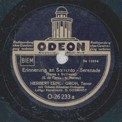 Herbert Ernst Groh - Erinnerung an Sorrento /...