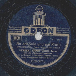 Herbert Ernst Groh - Ich trinke den Wein nicht gern allein! / An der Saar und am Rhein