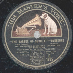 Arturo Toscanini - The Barber of Seville, Ouvertre Teil...