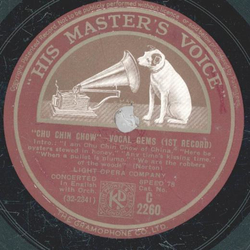 Light Opera Company - Chu chin chow - Vocal Gems Teil I...