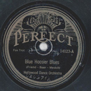 Hollywood Dance Orchestra / Al Burts Orchestra - Blue...