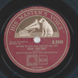 Artie Shaw - Swing Music 1939 Series No. 329: Villa / Swing Music 1939 Series No. 330: Rose Room
