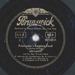 Bunk Johnson - Alexanders Ragtime Band / My Maryland