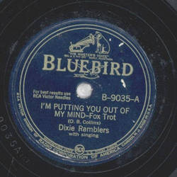 Dixie Ramblers - Im Putting You Out Of My Mind / I Hope Youre Happy Now
