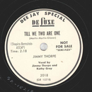 Jimmy Thorpe - Tell we two are one / Its you Im thinking of