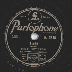 Ruby Wright - Boy, You Got Yourself A Girl / Bimbo