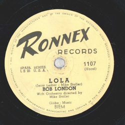 Bob London - Lola / Reckless