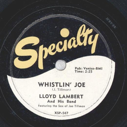 Lloyd Lambert - Whistlin Joe / Hop `N` Jump