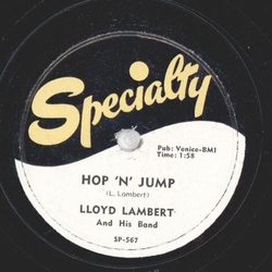 Lloyd Lambert - Whistlin Joe / Hop `N` Jump