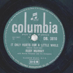 Ruby Murray - It Only Hurts For A Little While / Teddy O`Neil