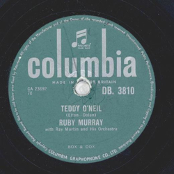 Ruby Murray - It Only Hurts For A Little While / Teddy O`Neil