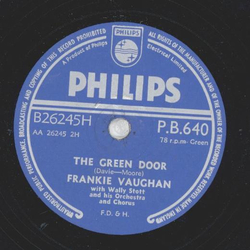 Frankie Vaughan - Pity The Poor, Poor Man / The Green Door