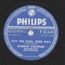 Frankie Vaughan - Pity The Poor, Poor Man / The Green Door