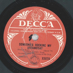Vera Lynn - Someones Rocking My Dreamboat / One More Kiss